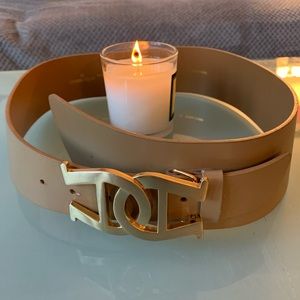 Vintage leather belt from Étienne Aigner